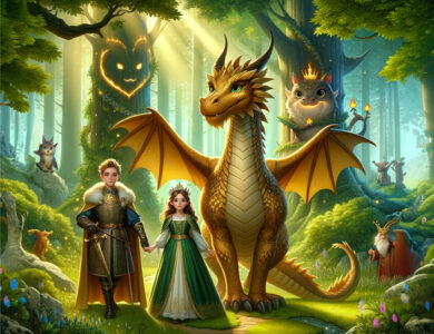 Altin Ejderhanin Sirri Prens ve Prensesin Maceralari