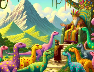 Dinozorlar şehri ve Korkak Kral 18 Dinozorlar sehri ve Korkak Kral