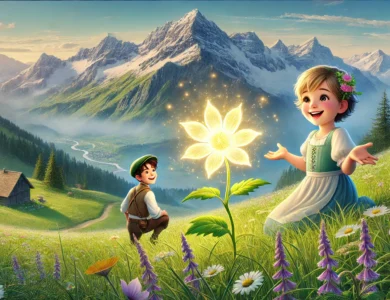 Heidi ve Gizemli Dağ Çiçeği 4 Heidi ve Peterin Gizemli Dag Cicegi