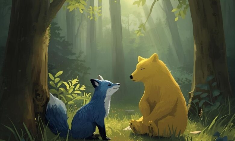 Mavi Tilki ve Sari Ayi