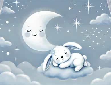 Minik Tavsan Mavinin Ruya Yolculugu