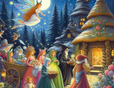 Ormanin Gizemi Peri ve Cadinin Savasi