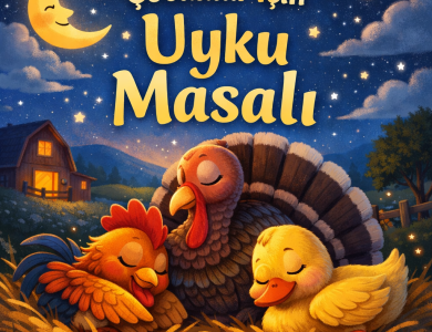 çocuklar için uyku masalı