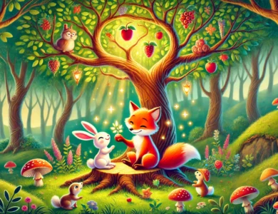 Tilki Tavsan ve Dostluk Agac