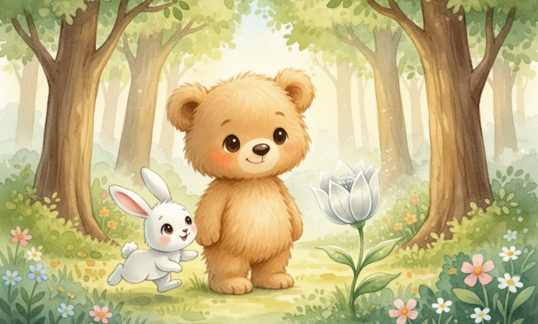 pofuduk ayı fısıltı ormanında