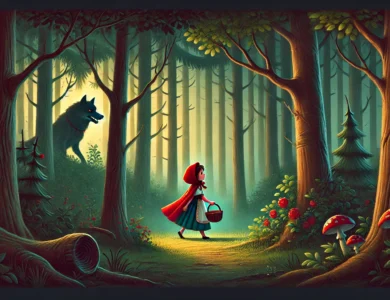 Kırmızı Başlıklı Kız ve Kötü Kurt 3 grimm masali