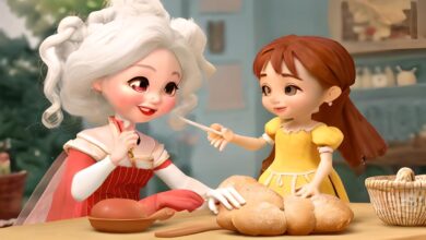 Mia'nın Büyülü Ekmek Yolculuğu 9 Mia Ekmek Yapıyor