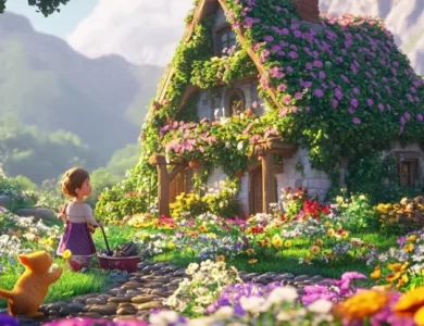 Gümüş Kanatlı Kelebek ve Fısıldayan Çiçekler 1 news 1771790709454